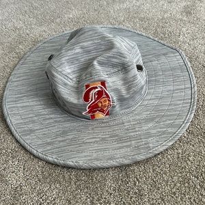 Tampa Bay Buccaneers wide brim hat.